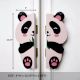 Handcrafted Acacia Wood Panda Cupboard Handles Set